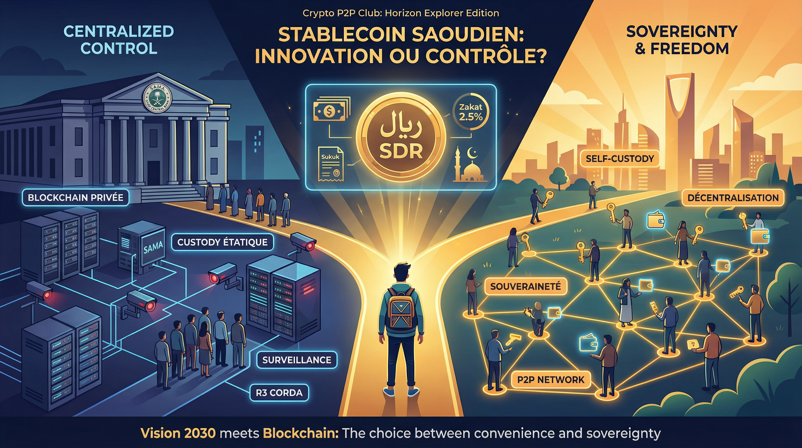 Stablecoin saoudien (SDR) : révolution pour la finance islamique ou outil de contrôle ?