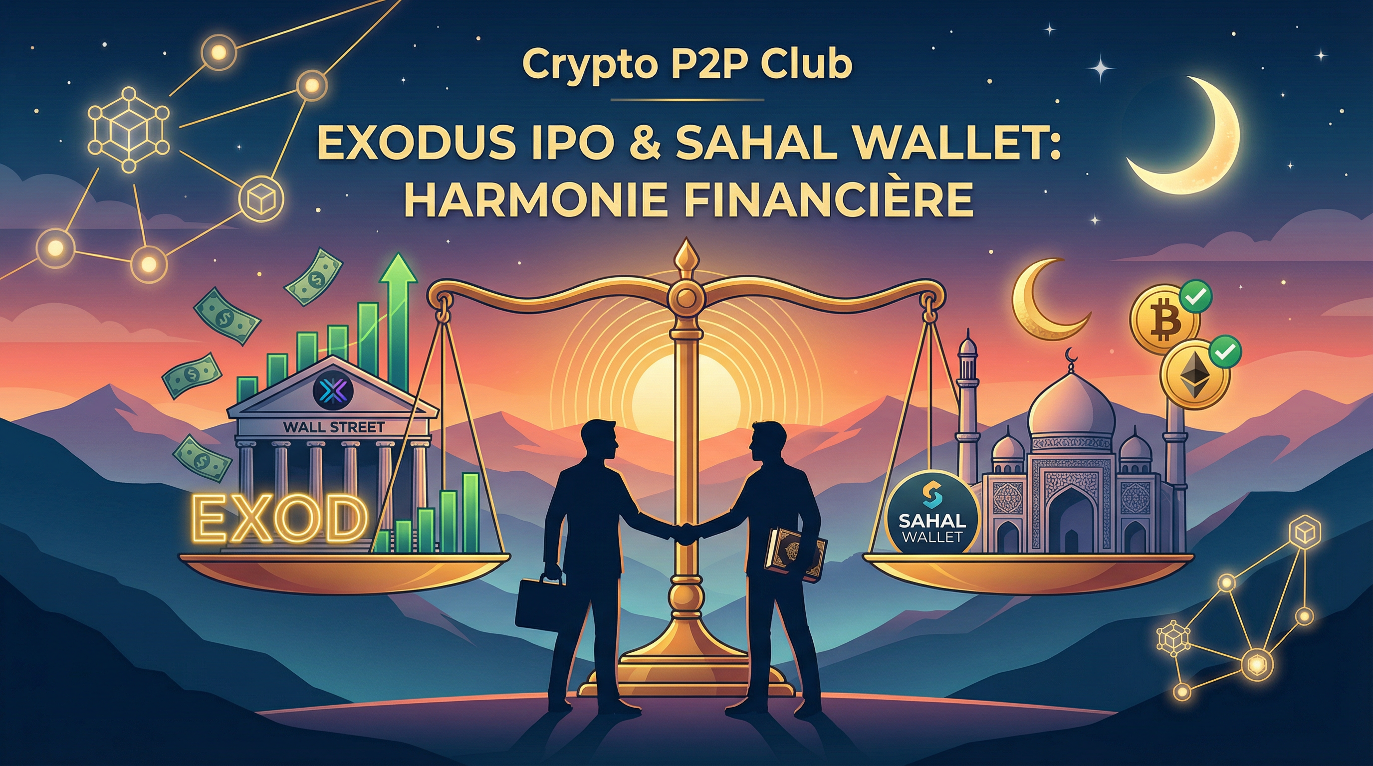 IPO d'Exodus : la souveraineté crypto entre en bourse, et ce que cela signifie pour des projets comme Sahal Wallet